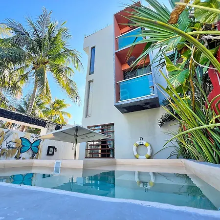 1Br Condo Steps From Sargasso-Free Beach In Puerto Morelos